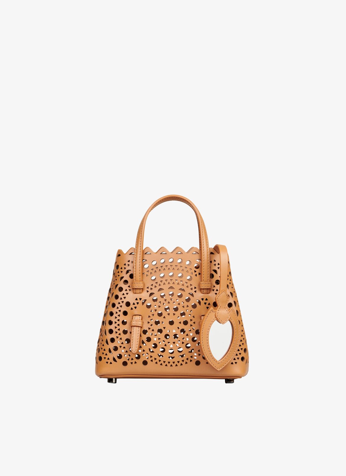 Mina 16 micro bag ALAÏA TAN CLAIR MINA 16 MICRO BAG